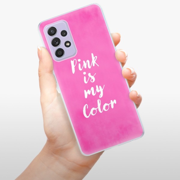 Silikonové pouzdro iSaprio - Samsung Galaxy A52 / A52 5G / A52s 5G - Pink is my color