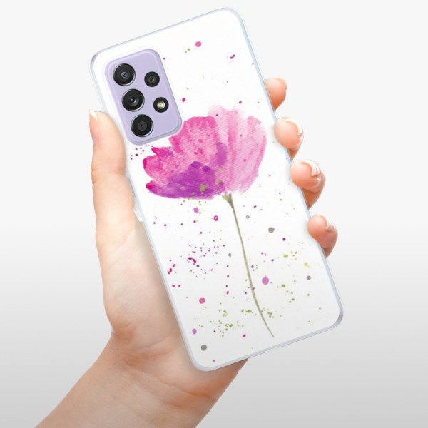Silikonové pouzdro iSaprio - Samsung Galaxy A52 / A52 5G / A52s 5G - Poppies
