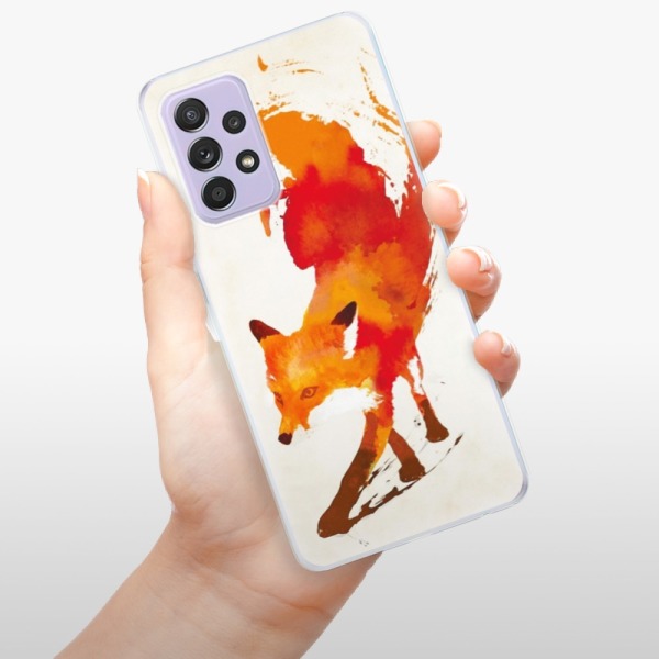Silikonové pouzdro iSaprio - Samsung Galaxy A52 / A52 5G / A52s 5G - Fast Fox