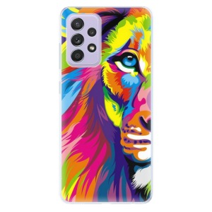 Silikonové pouzdro iSaprio - Samsung Galaxy A52 / A52 5G / A52s 5G - Rainbow Lion