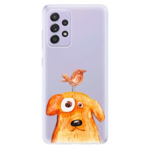 Silikonové pouzdro iSaprio - Samsung Galaxy A52 / A52 5G / A52s 5G - Dog And Bird