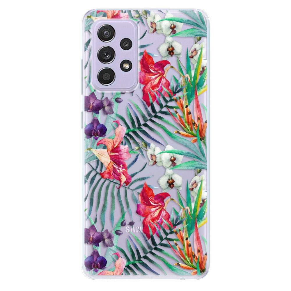 Odolné silikonové pouzdro iSaprio - Flower Pattern 03 - Samsung Galaxy A52/A52 5G