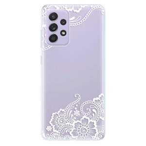 Silikonové pouzdro iSaprio - Samsung Galaxy A52 / A52 5G / A52s 5G - White Lace 02