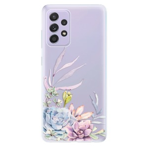 Silikonové pouzdro iSaprio - Samsung Galaxy A52 / A52 5G / A52s 5G - Succulent 01