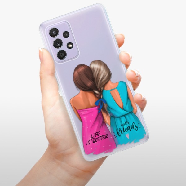 Silikonové pouzdro iSaprio - Samsung Galaxy A52 / A52 5G / A52s 5G - Best Friends