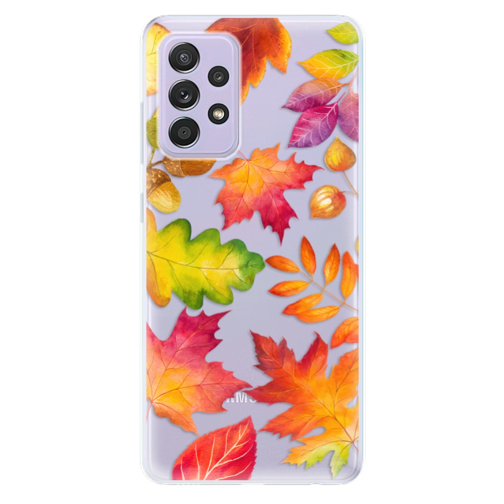 Odolné silikonové pouzdro iSaprio - Autumn Leaves 01 - Samsung Galaxy A52/A52 5G