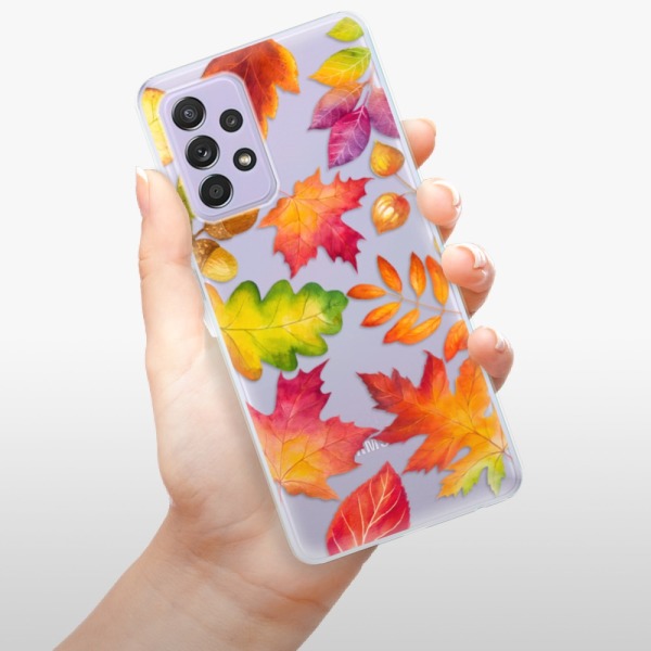 Silikonové pouzdro iSaprio - Samsung Galaxy A52 / A52 5G / A52s 5G - Autumn Leaves 01