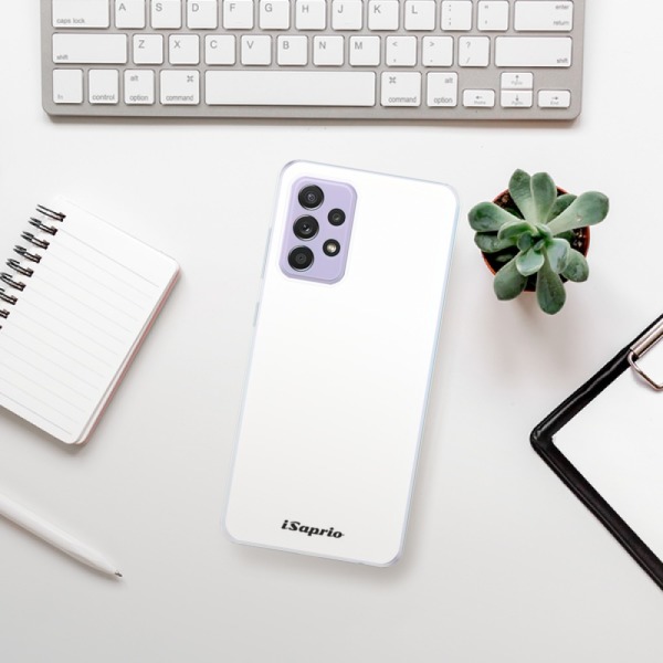 Silikonové pouzdro iSaprio - Samsung Galaxy A52 / A52 5G / A52s 5G - 4Pure bílé