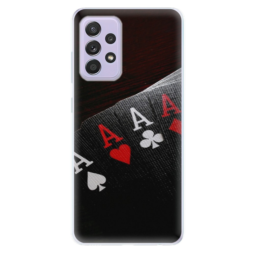 Odolné silikonové pouzdro iSaprio - Poker - Samsung Galaxy A52/A52 5G