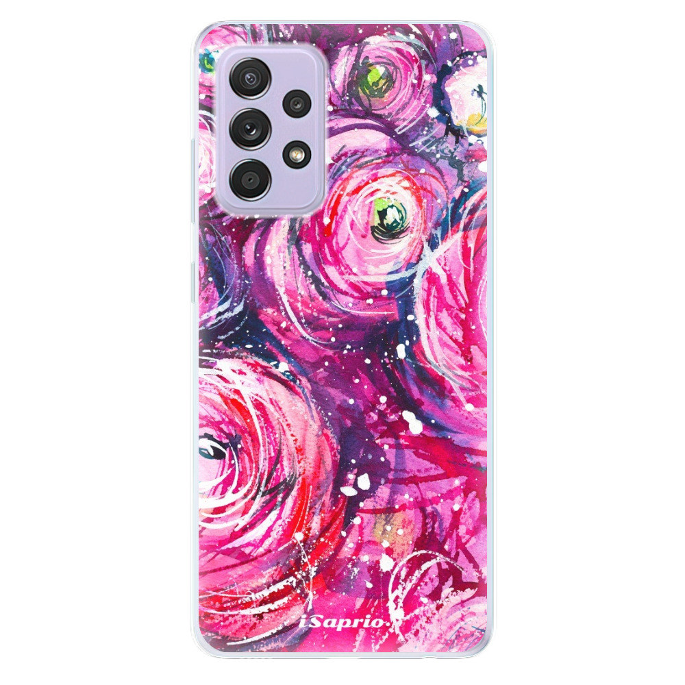 Odolné silikonové pouzdro iSaprio - Pink Bouquet - Samsung Galaxy A52/A52 5G