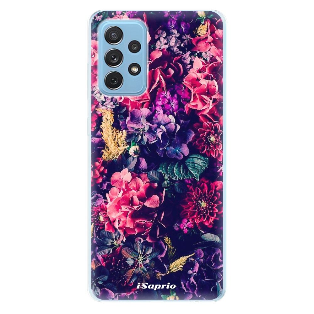 Odolné silikonové pouzdro iSaprio - Flowers 10 na mobil Samsung Galaxy A72 (Odolný silikonový obal, kryt, pouzdro iSaprio - Flowers 10 na mobilní telefon Samsung Galaxy A72)