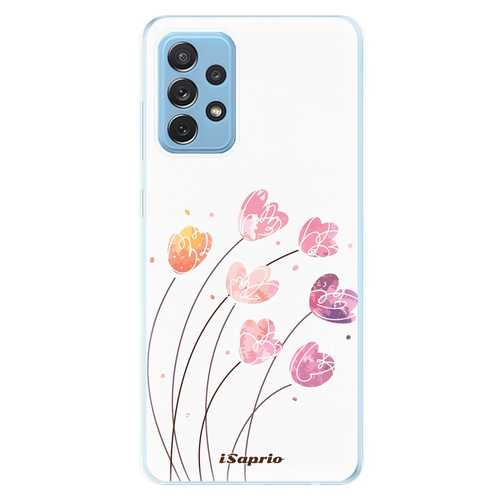 Odolné silikonové pouzdro iSaprio - Flowers 14 na mobil Samsung Galaxy A72 (Odolný silikonový obal, kryt, pouzdro iSaprio - Flowers 14 na mobilní telefon Samsung Galaxy A72)
