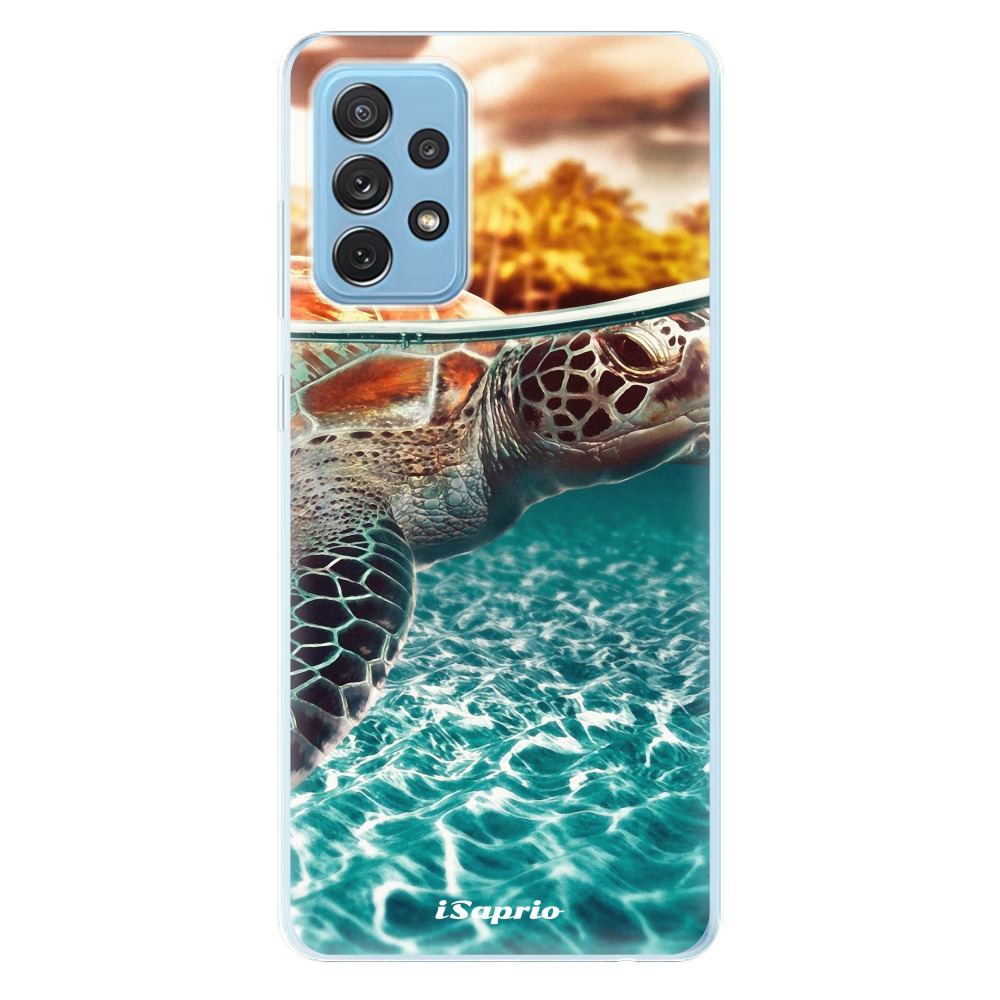 Odolné silikonové pouzdro iSaprio - Turtle 01 - Samsung Galaxy A72