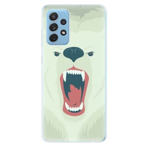 Odolné silikonové pouzdro iSaprio - Angry Bear na mobil Samsung Galaxy A72