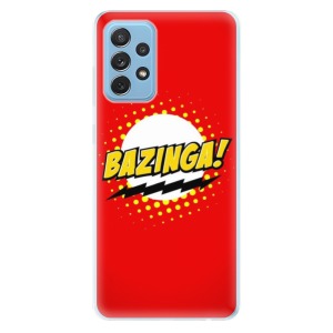 Odolné silikonové pouzdro iSaprio - Bazinga 01 na mobil Samsung Galaxy A72