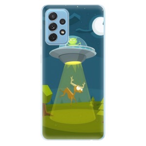 Odolné silikonové pouzdro iSaprio - Alien 01 na mobil Samsung Galaxy A72