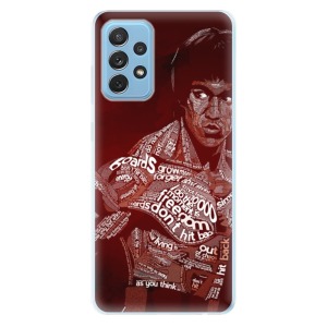 Odolné silikonové pouzdro iSaprio - Bruce Lee na mobil Samsung Galaxy A72