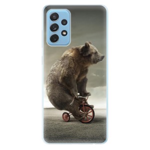 Odolné silikonové pouzdro iSaprio - Bear 01 na mobil Samsung Galaxy A72