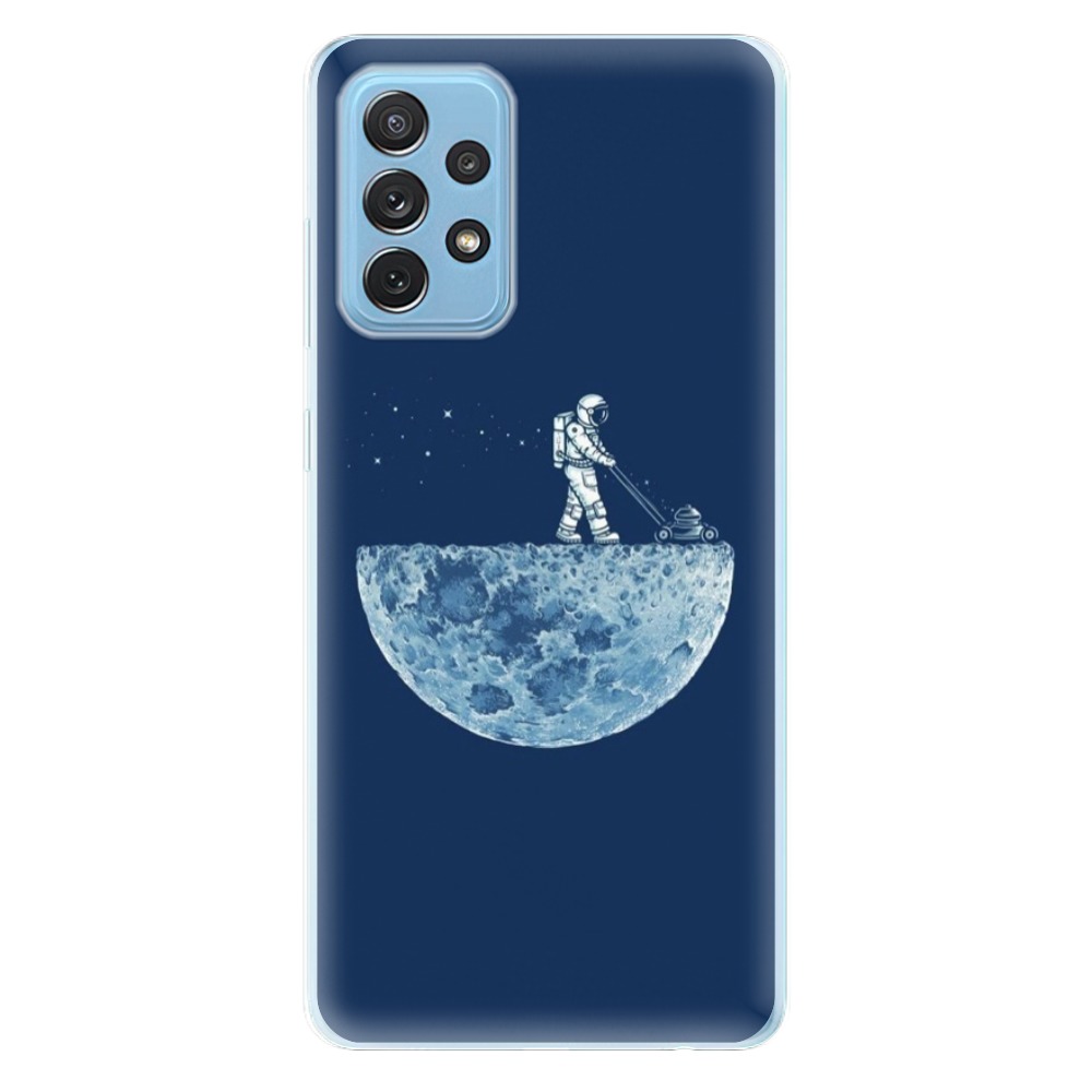 Odolné silikonové pouzdro iSaprio - Moon 01 - Samsung Galaxy A72