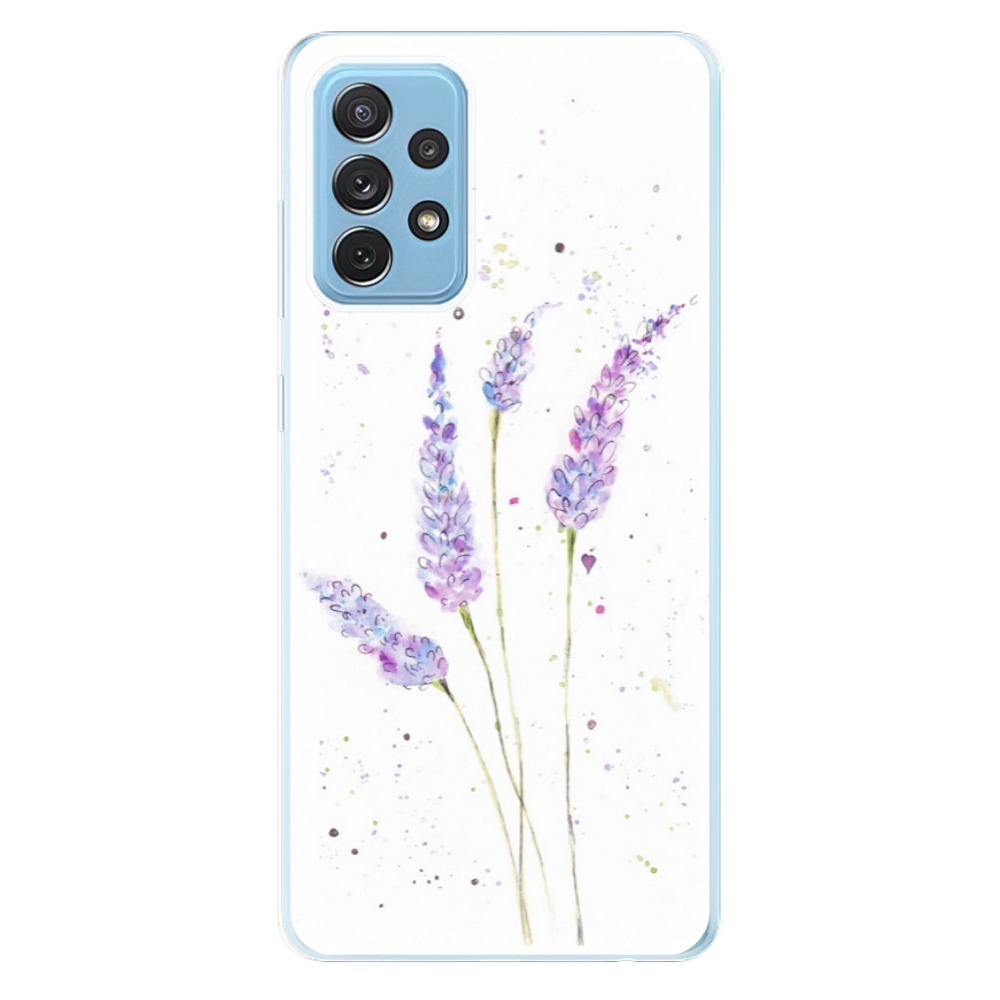 Odolné silikonové pouzdro iSaprio - Lavender na mobil Samsung Galaxy A72 (Odolný silikonový obal, kryt, pouzdro iSaprio - Lavender na mobilní telefon Samsung Galaxy A72)