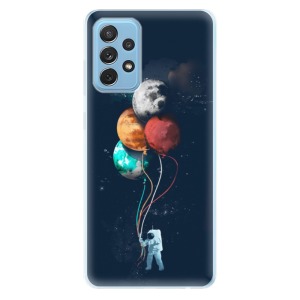 Odolné silikonové pouzdro iSaprio - Balloons 02 na mobil Samsung Galaxy A72