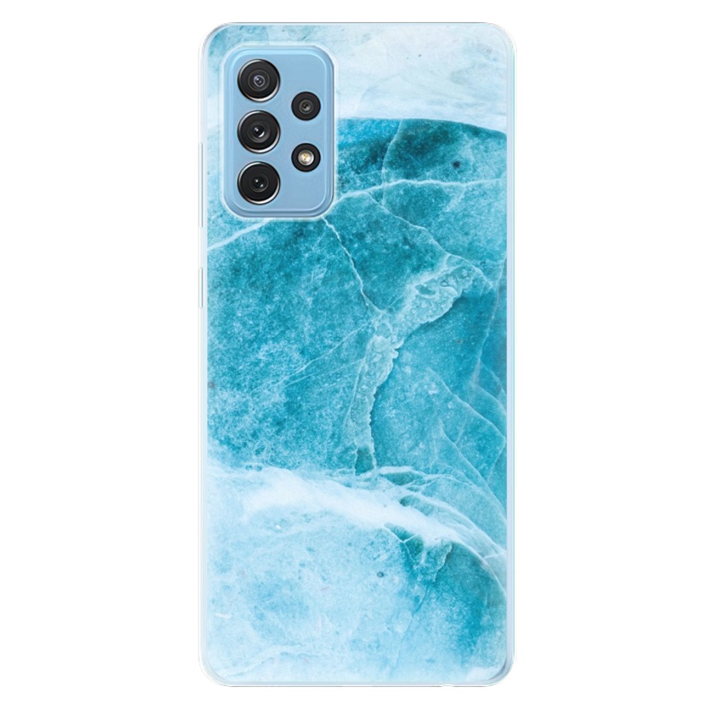 Odolné silikonové pouzdro iSaprio - Blue Marble na mobil Samsung Galaxy A72 (Odolný silikonový obal, kryt, pouzdro iSaprio - Blue Marble na mobilní telefon Samsung Galaxy A72)