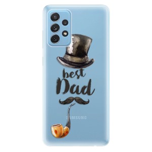 Odolné silikonové pouzdro iSaprio - Best Dad na mobil Samsung Galaxy A72