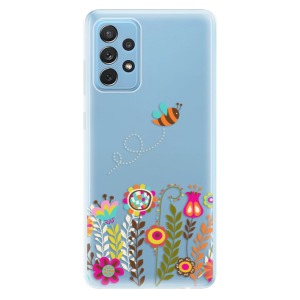Odolné silikonové pouzdro iSaprio - Bee 01 na mobil Samsung Galaxy A72