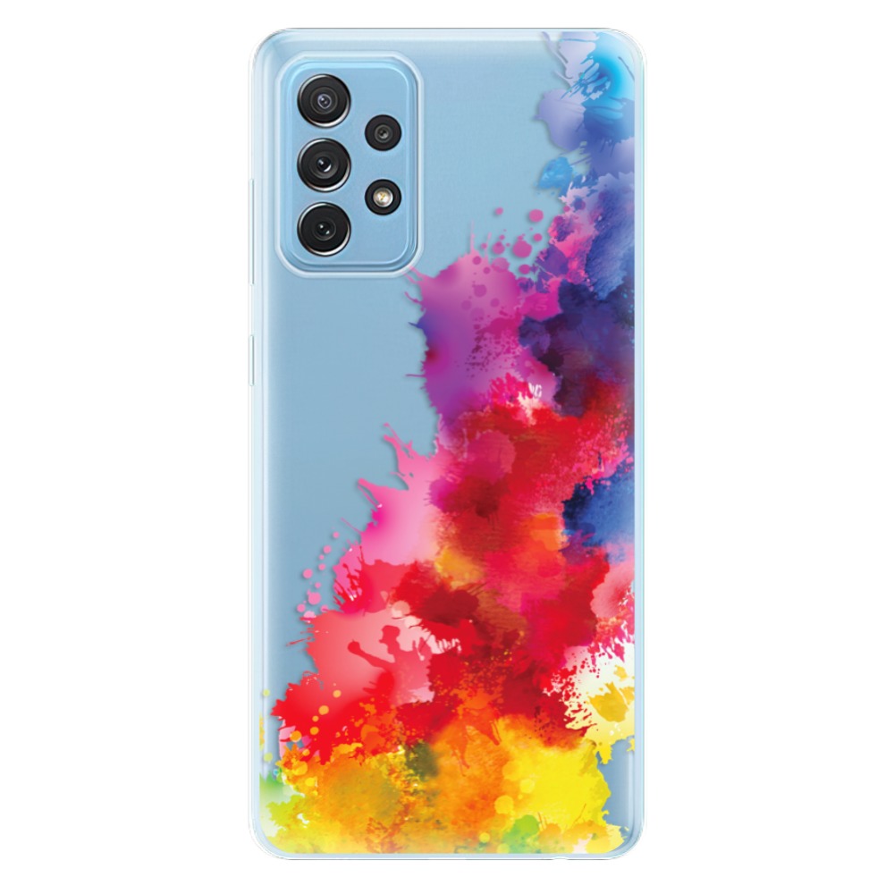 Odolné silikonové pouzdro iSaprio - Color Splash 01 na mobil Samsung Galaxy A72 (Odolný silikonový obal, kryt, pouzdro iSaprio - Color Splash 01 na mobilní telefon Samsung Galaxy A72)