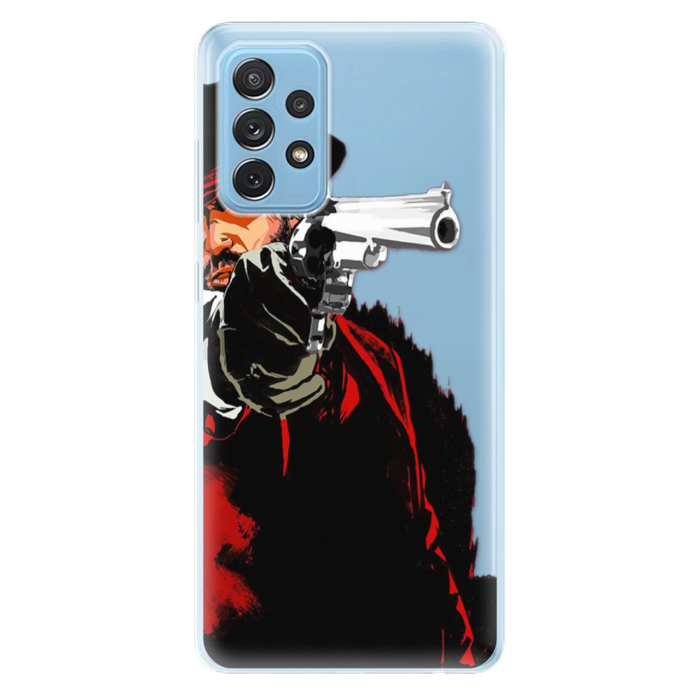 Odolné silikonové pouzdro iSaprio - Red Sheriff - Samsung Galaxy A72