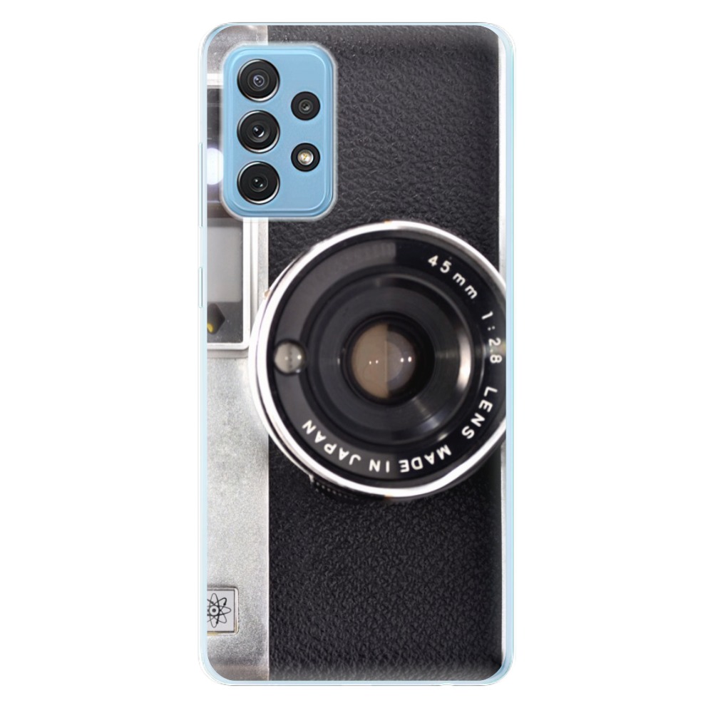Odolné silikonové pouzdro iSaprio - Vintage Camera 01 - Samsung Galaxy A72