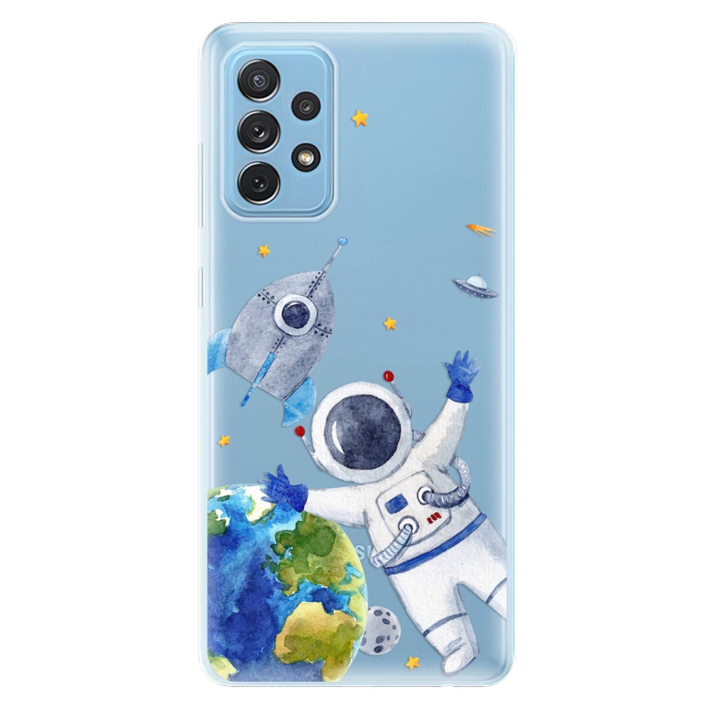 Odolné silikonové pouzdro iSaprio - Space 05 - Samsung Galaxy A72