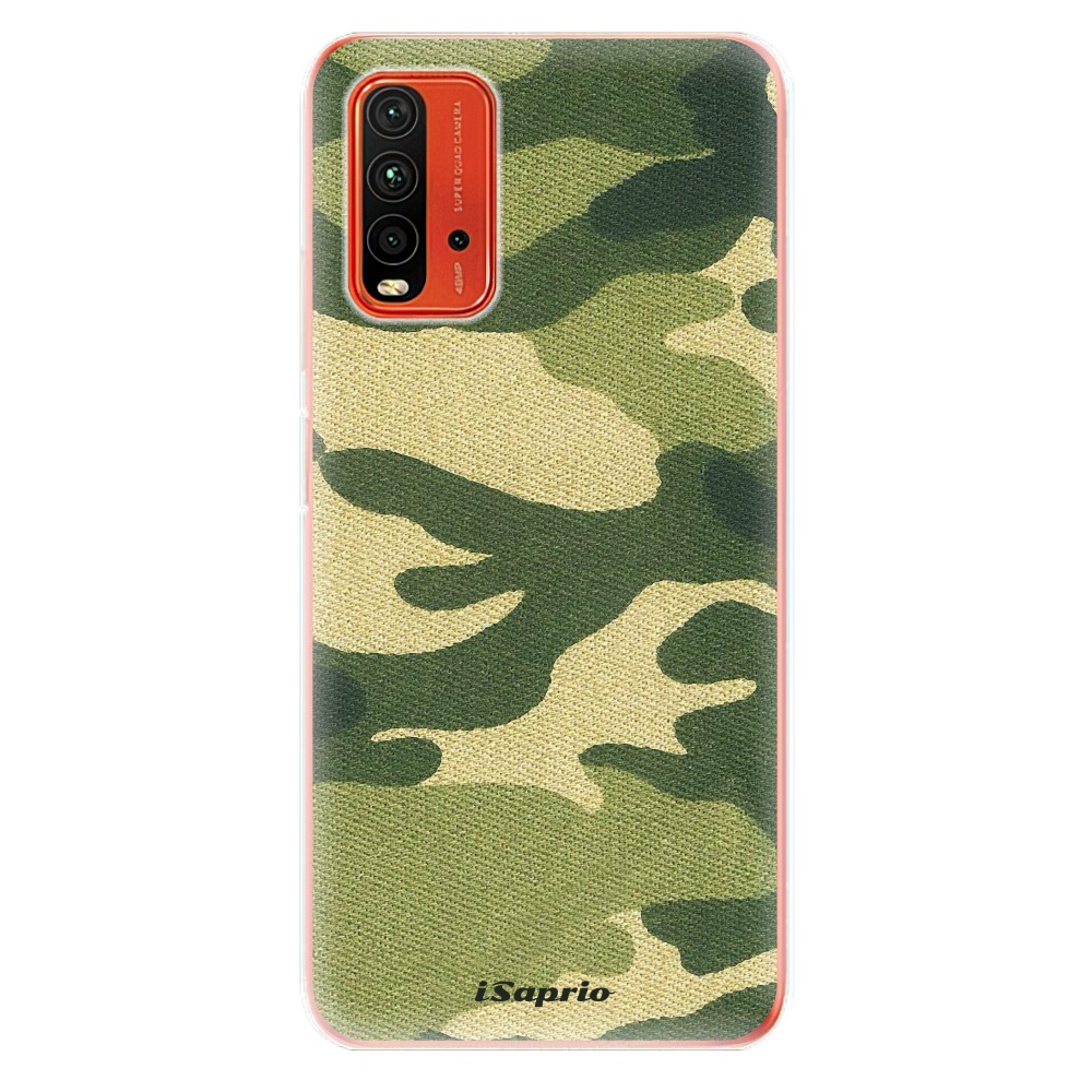 Odolné silikonové pouzdro iSaprio - Green Camuflage 01 - Xiaomi Redmi 9T