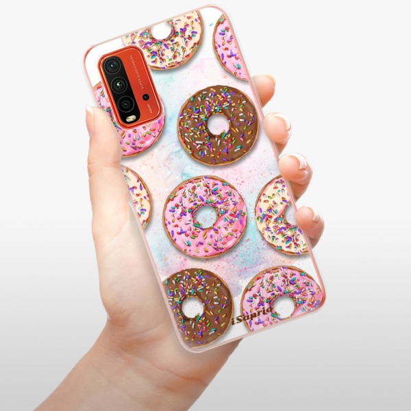 Silikonové pouzdro iSaprio - Xiaomi Redmi 9T / Xiaomi Poco M3 - Donuts 11