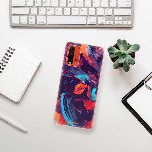 Silikonové pouzdro iSaprio - Xiaomi Redmi 9T / Xiaomi Poco M3 - Color Marble 19