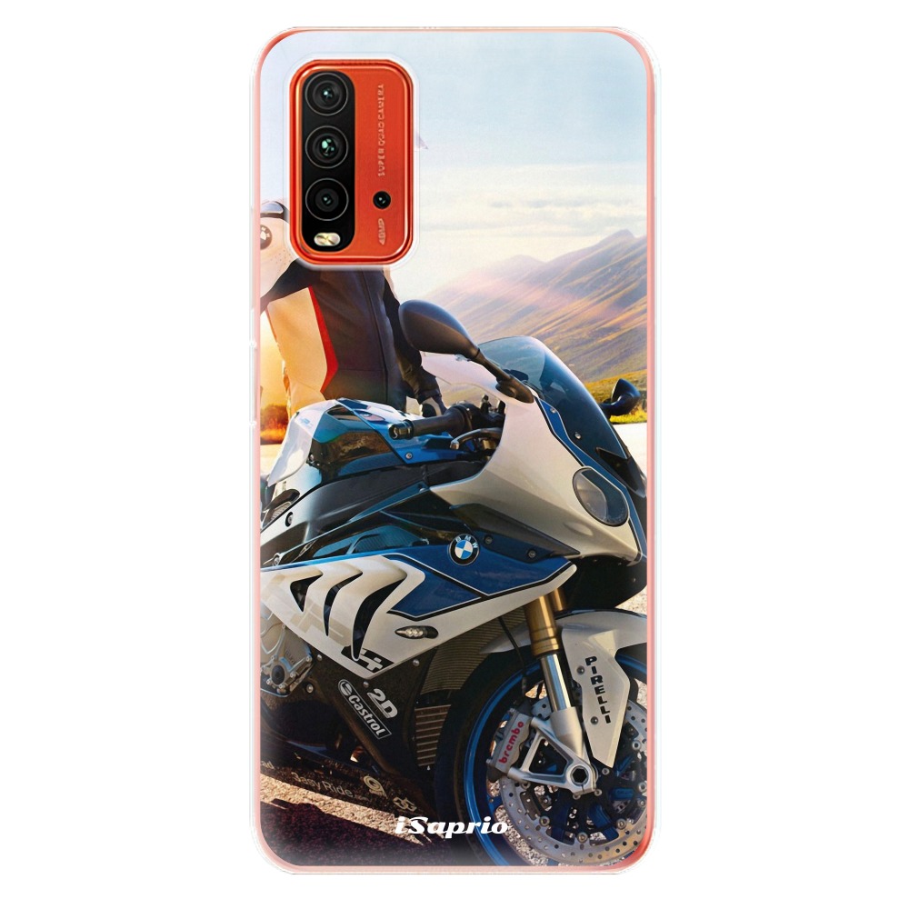 Odolné silikonové pouzdro iSaprio - Motorcycle 10 - Xiaomi Redmi 9T