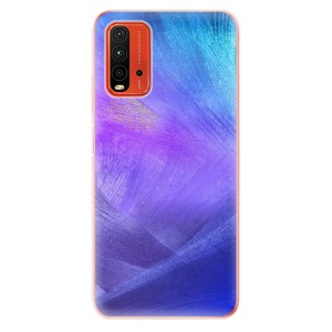 Silikonové pouzdro iSaprio - Xiaomi Redmi 9T / Xiaomi Poco M3 - Purple Feathers