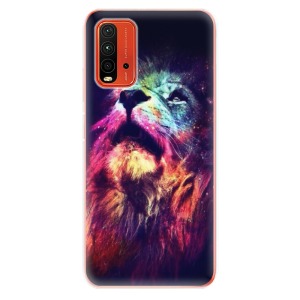 Silikonové pouzdro iSaprio - Xiaomi Redmi 9T / Xiaomi Poco M3 - Lion in Colors