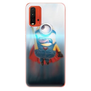 Silikonové pouzdro iSaprio - Xiaomi Redmi 9T / Xiaomi Poco M3 - Mimons Superman 02