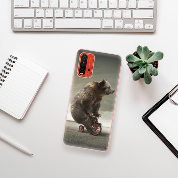 Silikonové pouzdro iSaprio - Xiaomi Redmi 9T / Xiaomi Poco M3 - Bear 01