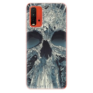 Odolné silikonové pouzdro iSaprio - Abstract Skull na mobil Xiaomi Redmi 9T / Xiaomi Poco M3