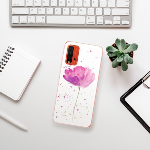 Silikonové pouzdro iSaprio - Xiaomi Redmi 9T / Xiaomi Poco M3 - Poppies