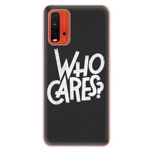 Odolné silikonové pouzdro iSaprio - Who Cares na mobil Xiaomi Redmi 9T / Xiaomi Poco M3