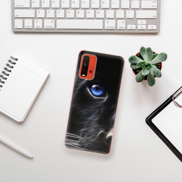 Silikonové pouzdro iSaprio - Xiaomi Redmi 9T / Xiaomi Poco M3 - Black Puma