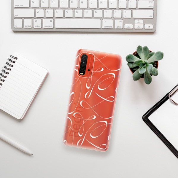 Silikonové pouzdro iSaprio - Xiaomi Redmi 9T / Xiaomi Poco M3 - Fancy white