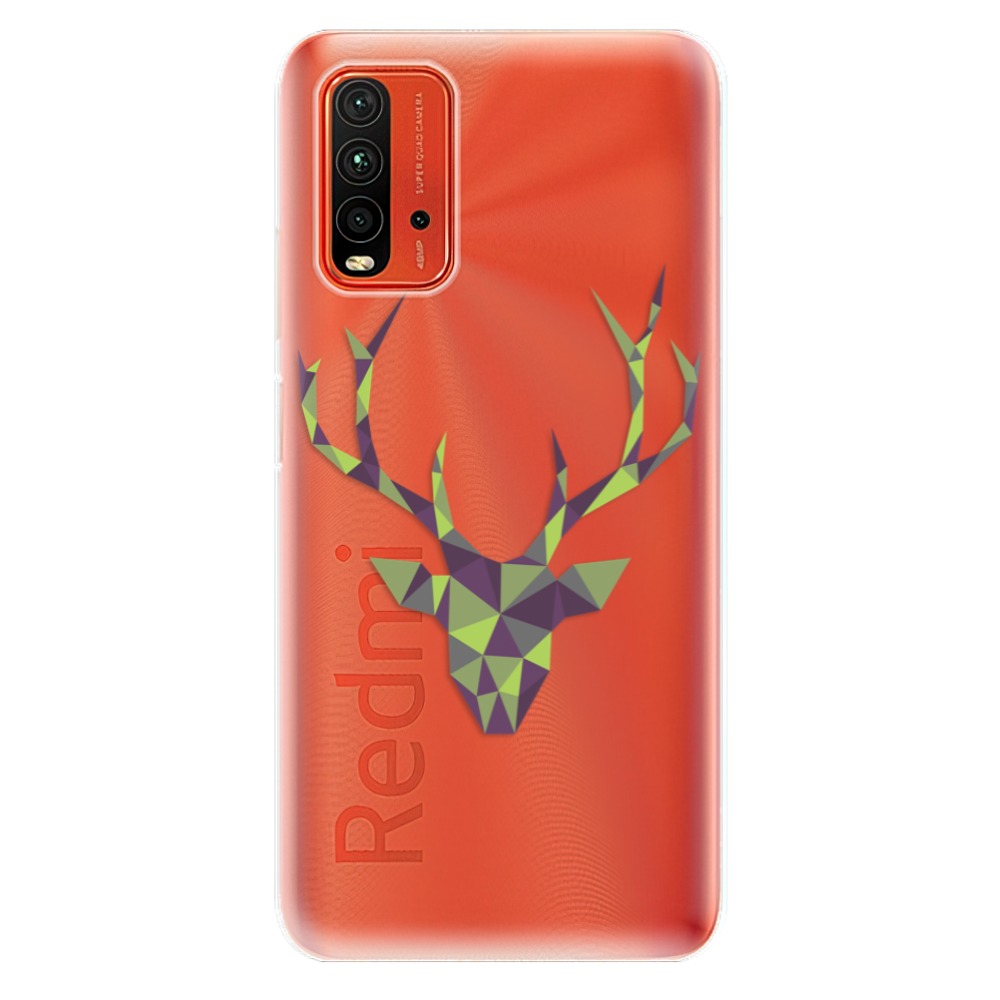 Odolné silikonové pouzdro iSaprio - Deer Green - Xiaomi Redmi 9T
