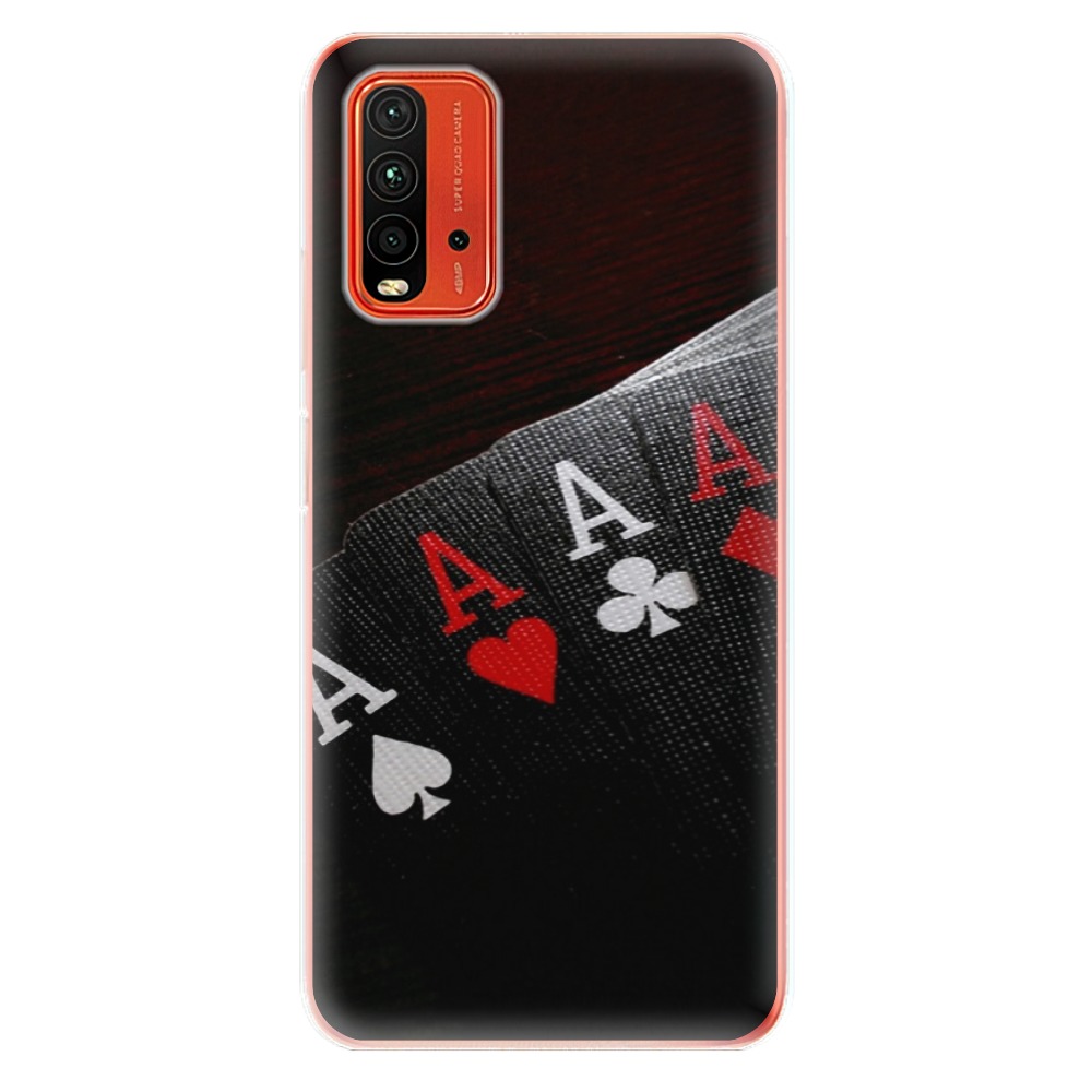 Odolné silikonové pouzdro iSaprio - Poker na mobil Xiaomi Redmi 9T / Xiaomi Poco M3 (Odolný silikonový obal, kryt, pouzdro iSaprio - Poker na mobilní telefon Xiaomi Redmi 9T / Xiaomi Poco M3)