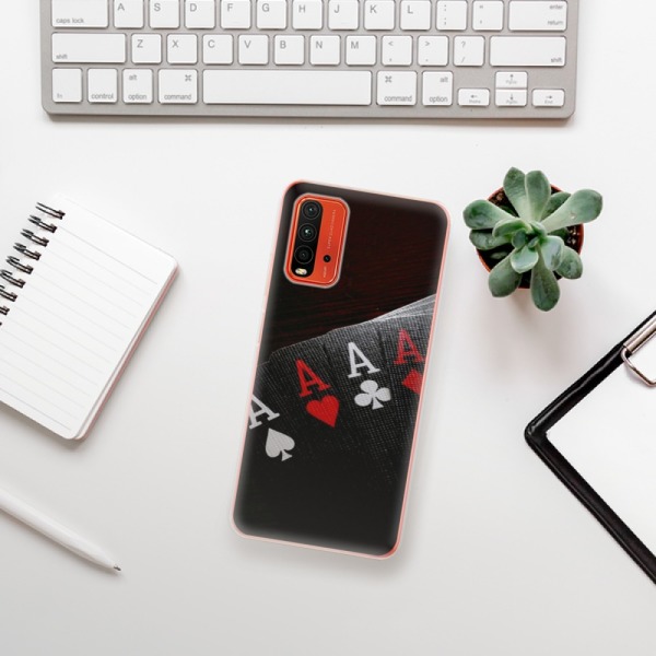 Silikonové pouzdro iSaprio - Xiaomi Redmi 9T / Xiaomi Poco M3 - Poker