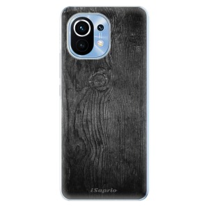 Odolné silikonové pouzdro iSaprio - Black Wood 13 na mobil Xiaomi Mi 11