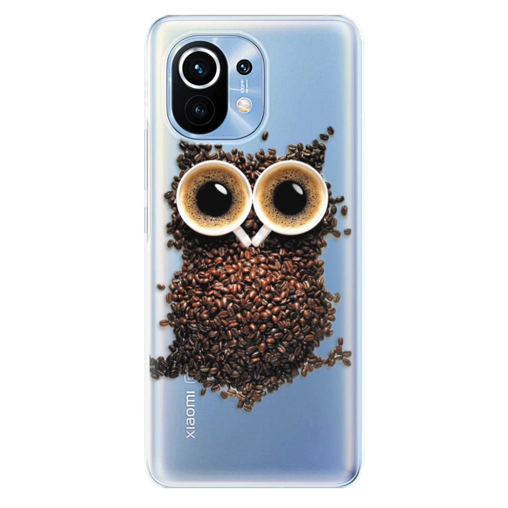 Odolné silikonové pouzdro iSaprio - Owl And Coffee - Xiaomi Mi 11